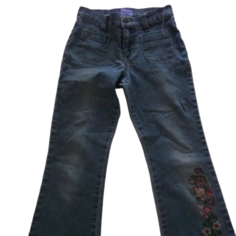 ---  Light Weight Embellished Jeans Girl Size 8